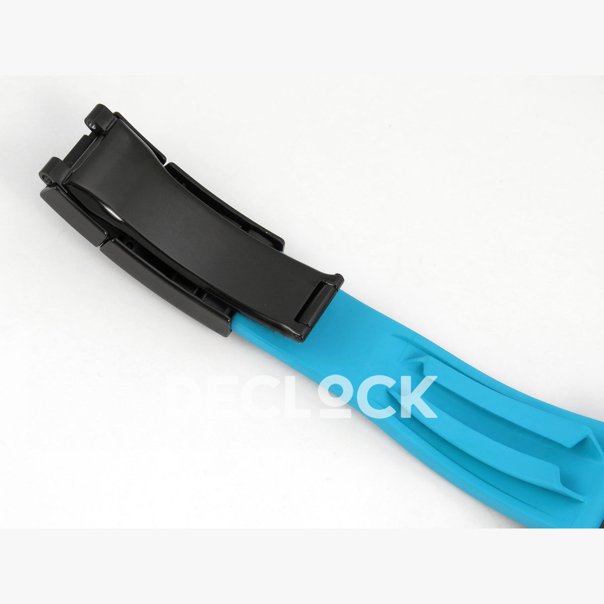 Super Clone Rolex Daytona 126515 Black/RG Stick Dial on Oysterflex Strap DD4131