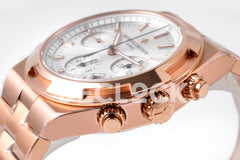 Overseas 5520V RG White Dial On RG