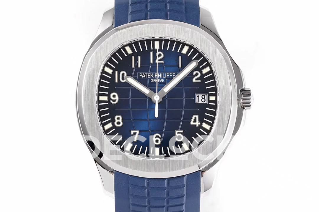 Aquanaut 5168G Blue Dial in White Gold