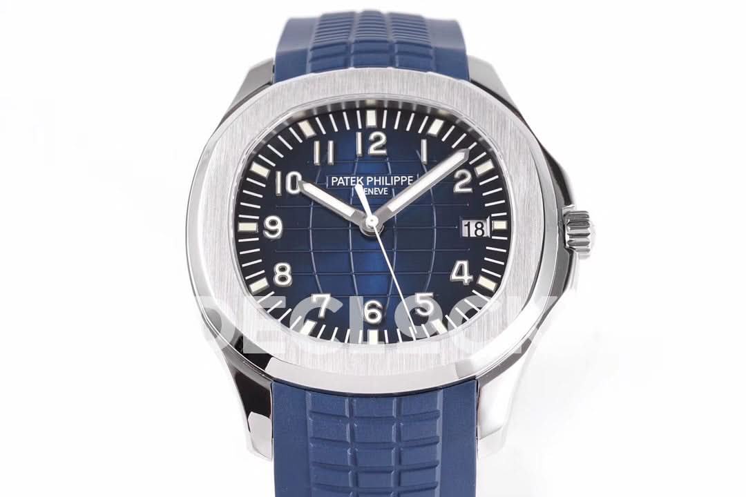 Aquanaut 5168G Blue Dial in White Gold