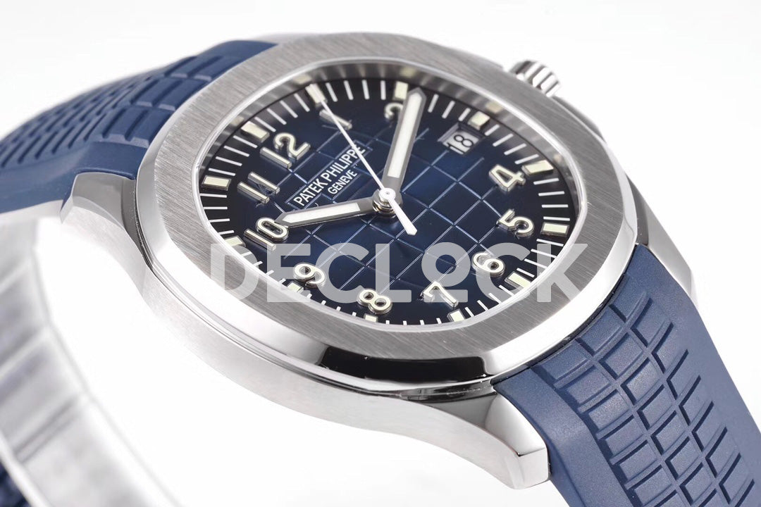 Aquanaut 5168G Blue Dial in White Gold
