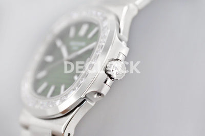 Nautilus 5711/1A Green Dial Diamond Bezel