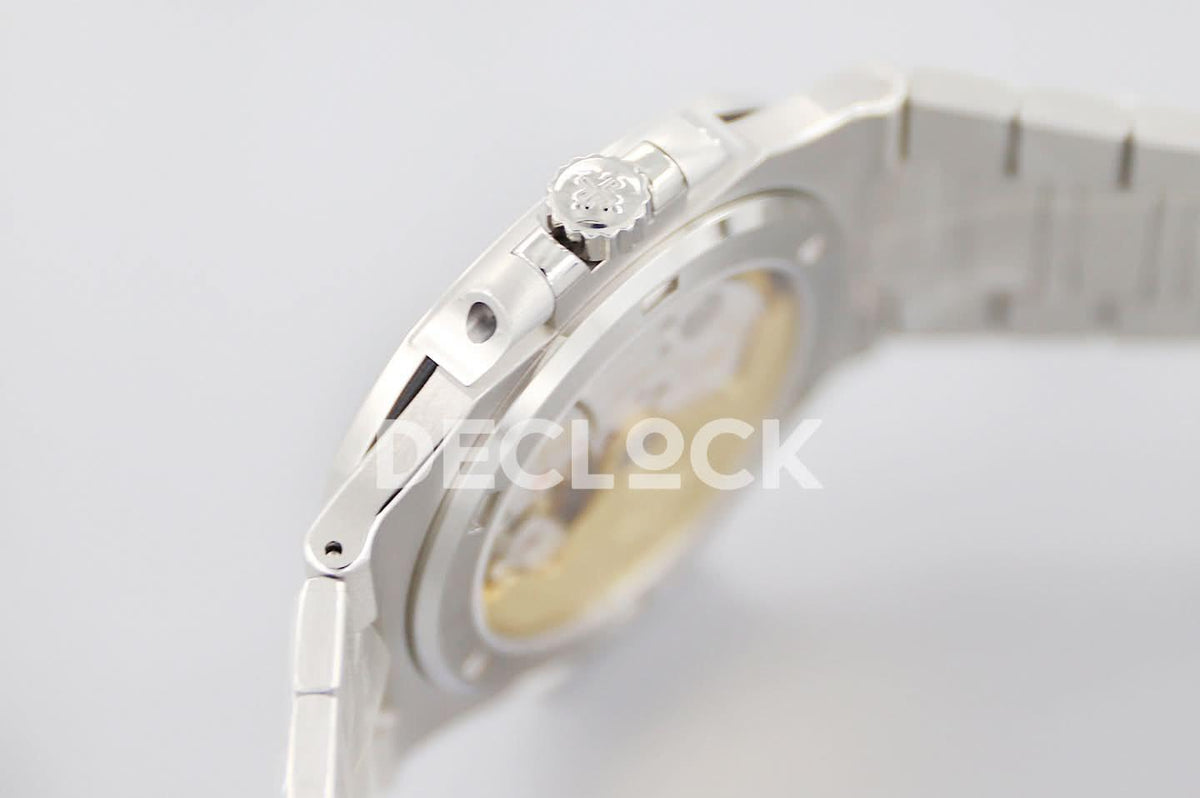 Replica Pattek Philippe Nautilus 5711/1A Green Dial Diamond Bezel |  Declock.