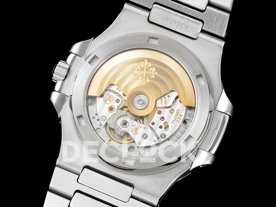 Nautilus 5711 Brown Dial Purple Diamond Bezel