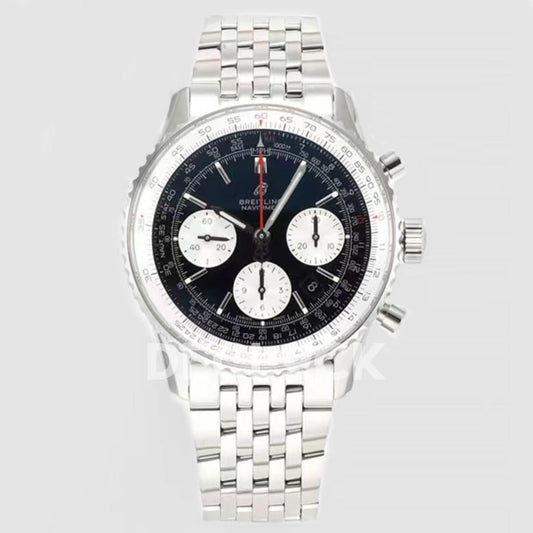 Replica Breitling Navitimer 01 Chronograph Black Dial Ref: AB0121211B1A1 |  Declock.
