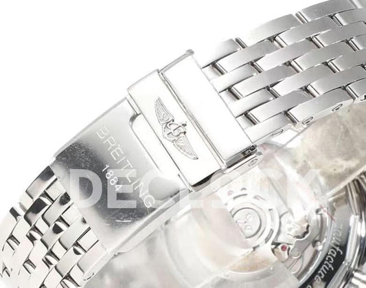 Replica Breitling Navitimer 01 Chronograph Blue Dial Ref: AB0121211B1A1 | Declock.