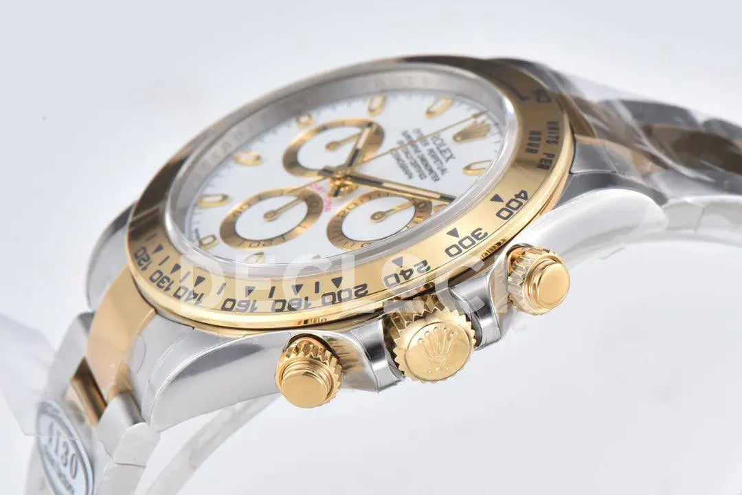 Replica Rolex Daytona 116503LN White Dial in Steel/Yellow Gold