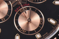 Replica Rolex Daytona 116515LN Black Dial in Everose Gold