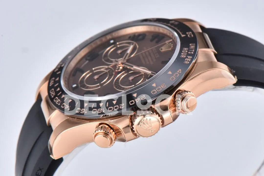 Replica Rolex Daytona 116515LN Chocolate Dial in Everose Gold |  Declock.