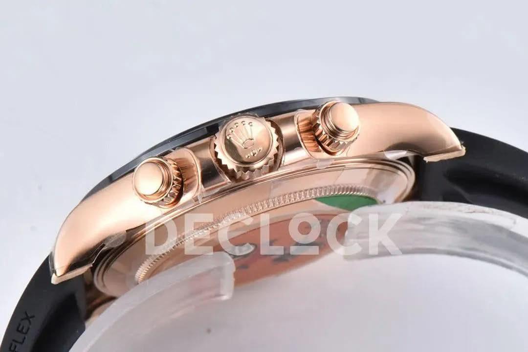 Replica Rolex Daytona 116515LN Chocolate Dial in Everose Gold |  Declock.