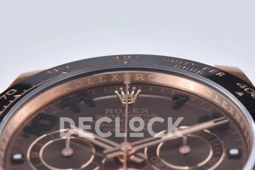 Replica Rolex Daytona 116515LN Chocolate Dial in Everose Gold |  Declock.