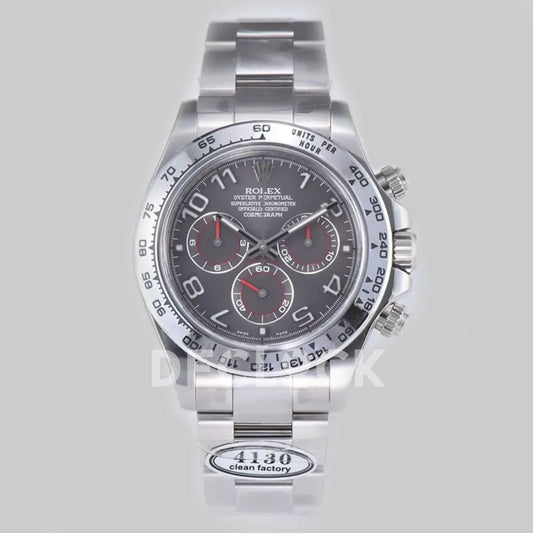 Replica Rolex Daytona 116509 Slate Grey Dial in White Gold | Declock.
