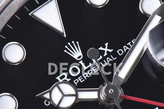 Replica Rolex GMT Master II 126710 BLRO ‘Pepsi’ Black Dial in Jubilee Bracelet |  Declock.