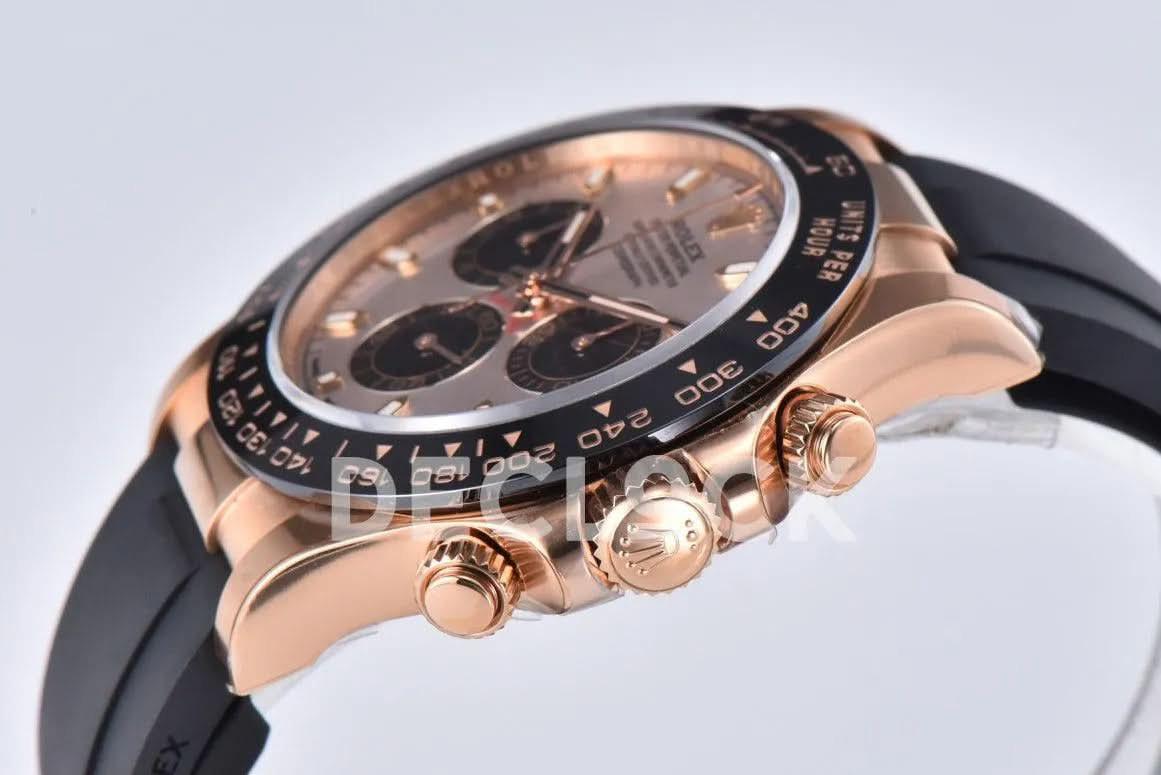Replica Rolex Daytona 126515LN Sundust Dial in Everose Gold |  Declock.