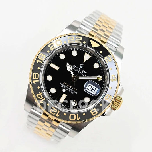 Replica Rolex GMT-Master II 126713GRNR Yellow Rolesor | Declock.