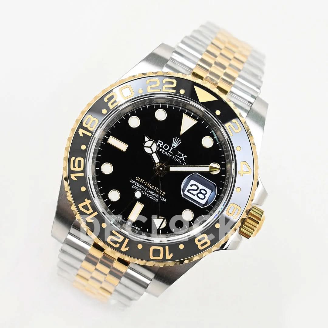 Replica Rolex GMT-Master II 126713GRNR Yellow Rolesor