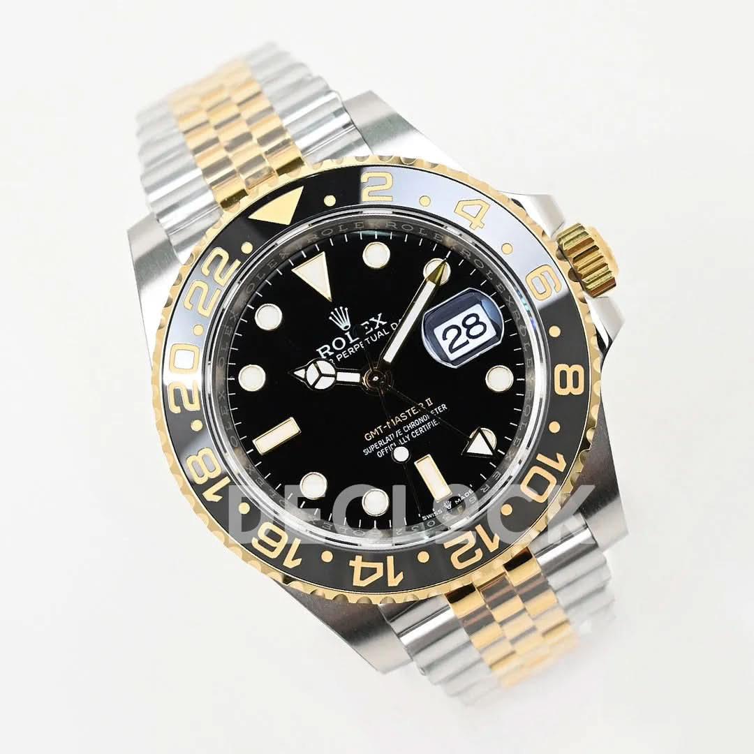 Replica Rolex GMT-Master II 126713GRNR Yellow Rolesor |  Declock.