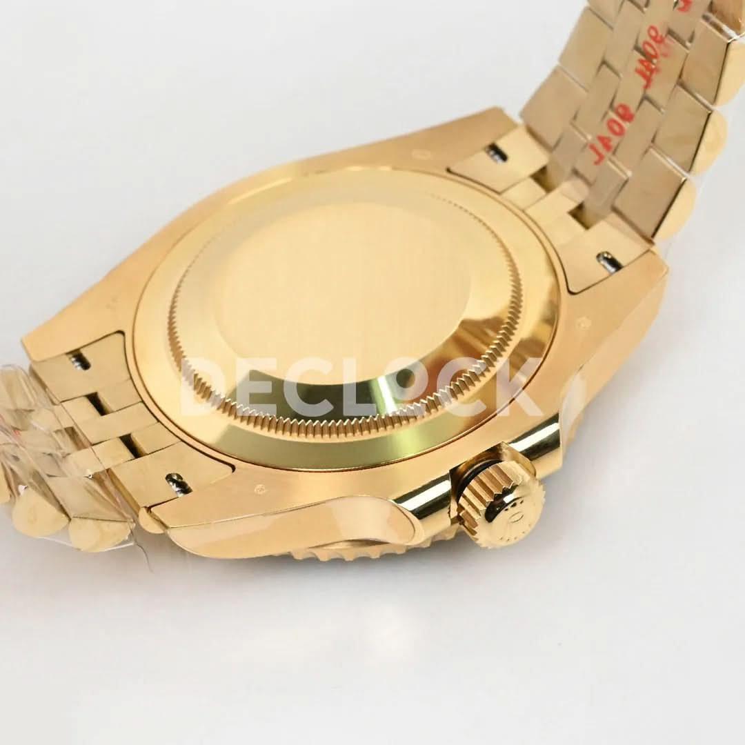Replica Rolex GMT-Master II 126718GRNR 18K Yellow Gold |  Declock.