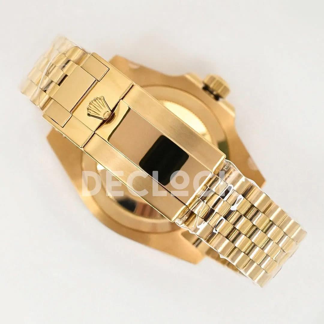 Replica Rolex GMT-Master II 126718GRNR 18K Yellow Gold |  Declock.