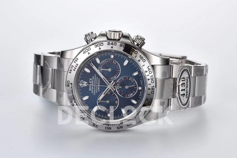 Daytona 116509 Blue Dial in White Gold