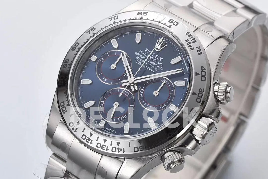 Daytona 116509 Blue Dial in White Gold