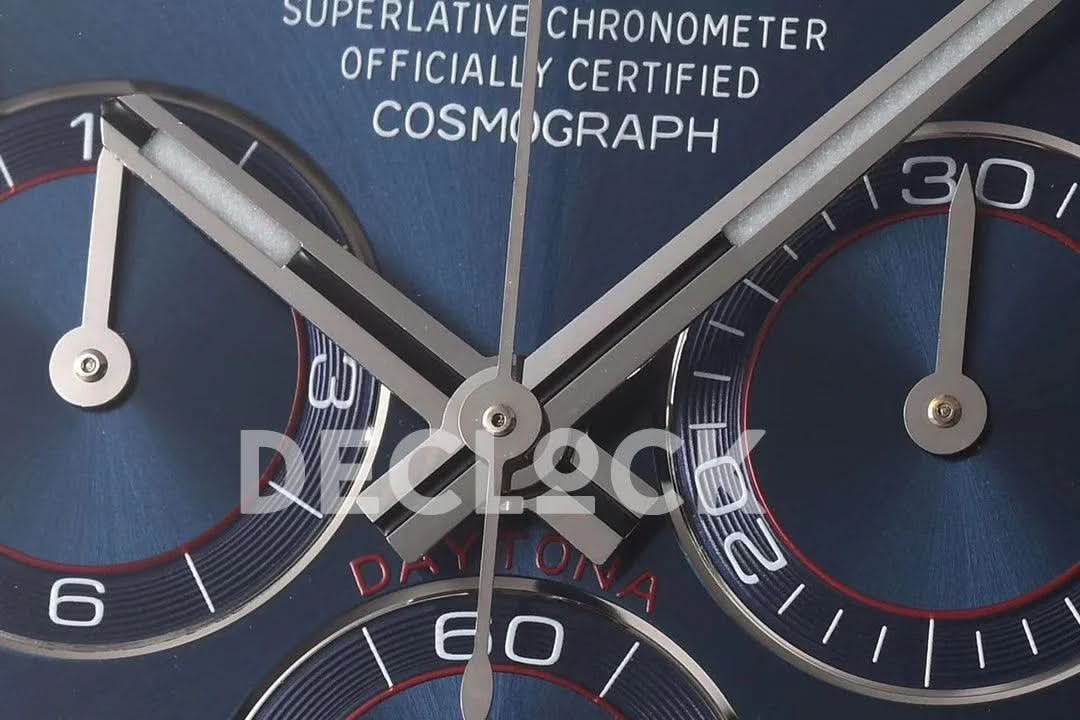 Replica Rolex Daytona 116509 Blue Dial in White Gold