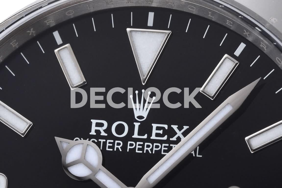 Replica Rolex Explorer I 214270 Black Dial Clean Factory 1:1 |  Declock.