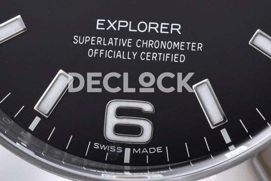 Replica Rolex Explorer I 214270 Black Dial Clean Factory 1:1 |  Declock.