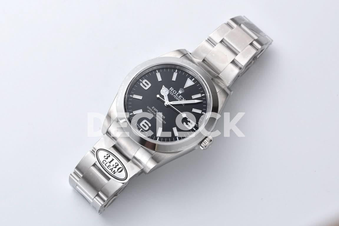 Replica Rolex Explorer I 214270 Black Dial Clean Factory 1:1 |  Declock.