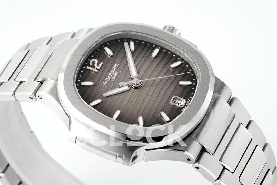 Replica Pattek Philippe Nautilus 7118 Ladies SS Brown Dial |  Declock.
