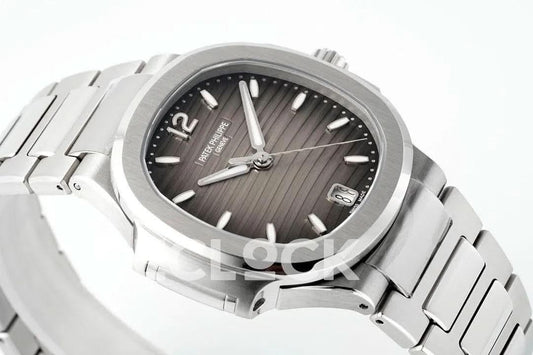 Replica Pattek Philippe Nautilus 7118 Ladies SS Brown Dial | Declock.