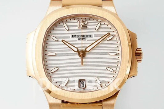 Replica Pattek Philippe Nautilus 7118 Ladies RG |  Declock.