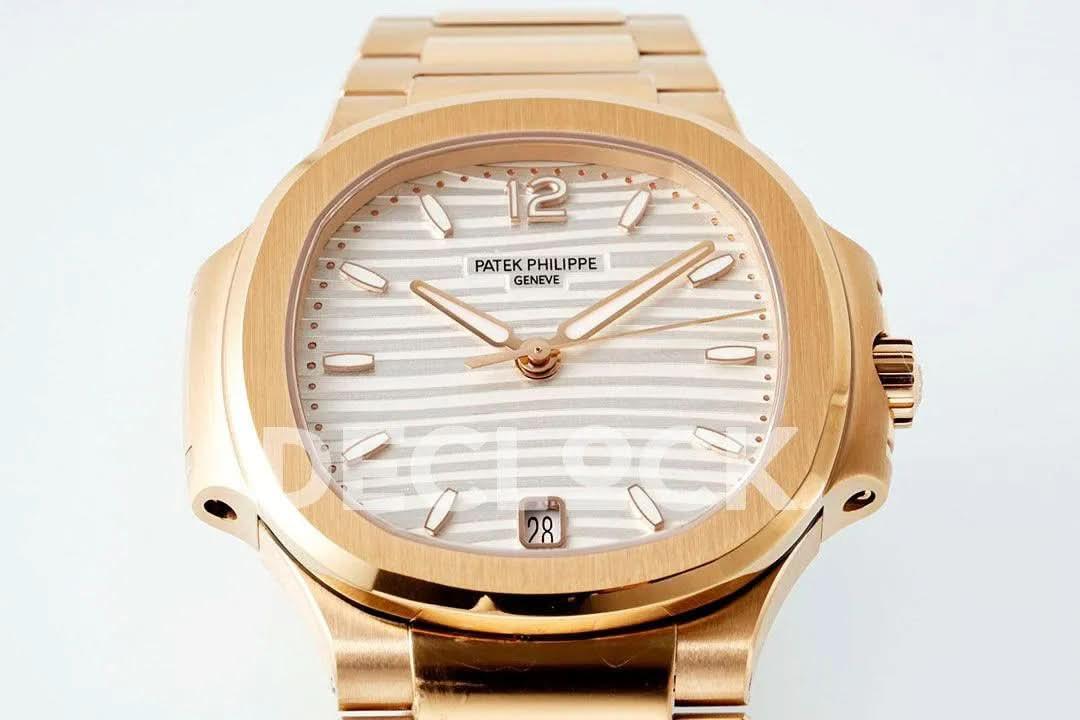 Replica Pattek Philippe Nautilus 7118 Ladies RG |  Declock.