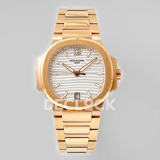 Replica Pattek Philippe Nautilus 7118 Ladies RG |  Declock.