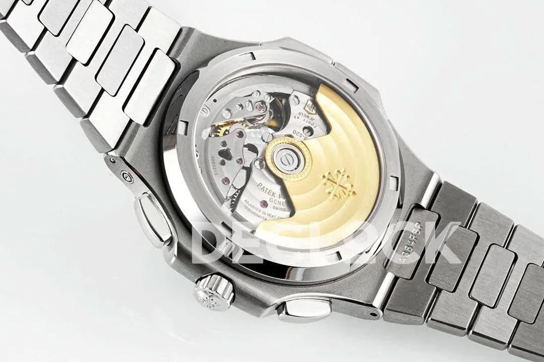 Replica Pattek Philippe Nautilus 5990 SS Blue Dial on SS Bracelet |  Declock.