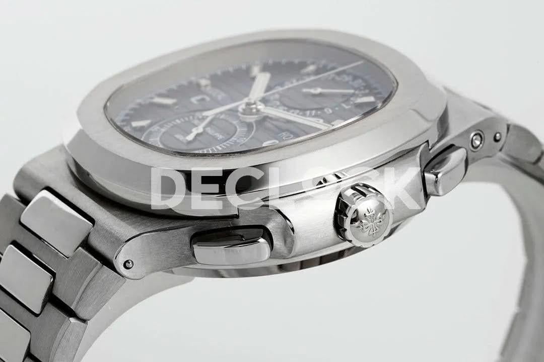 Replica Pattek Philippe Nautilus 5990 SS Blue Dial on SS Bracelet |  Declock.