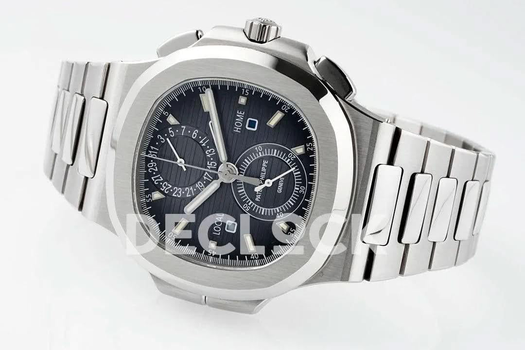 Replica Pattek Philippe Nautilus 5990 SS Blue Dial on SS Bracelet |  Declock.