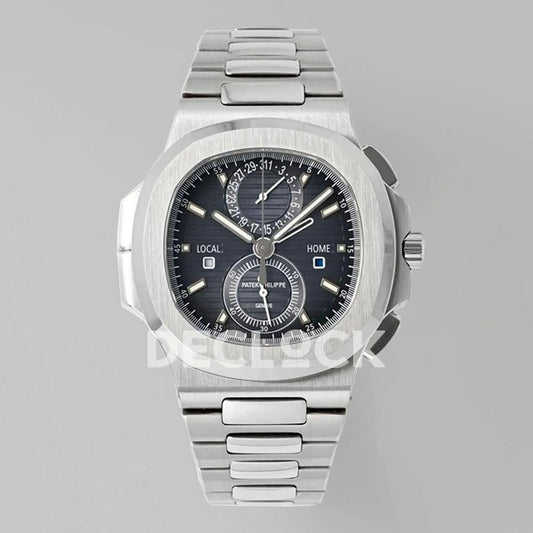 Replica Pattek Philippe Nautilus 5990 SS Blue Dial on SS Bracelet | Declock.