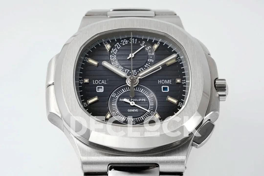 Replica Pattek Philippe Nautilus 5990 SS Blue Dial on SS Bracelet |  Declock.