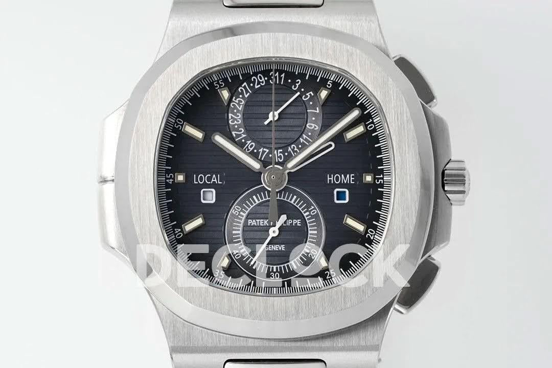 Replica Pattek Philippe Nautilus 5990 SS Blue Dial on SS Bracelet |  Declock.
