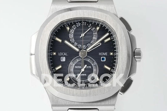 Replica Pattek Philippe Nautilus 5990 SS Blue Dial on SS Bracelet |  Declock.