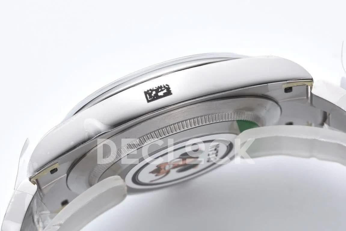 Replica Rolex Oyster Perpetual 41mm Silver Blue Dial 124300 |  Declock.