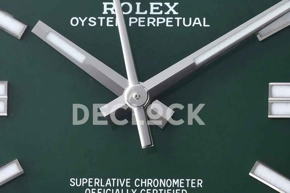 Replica Declock Oyster Perpetual 41mm Green Dial 124300 |  Declock.