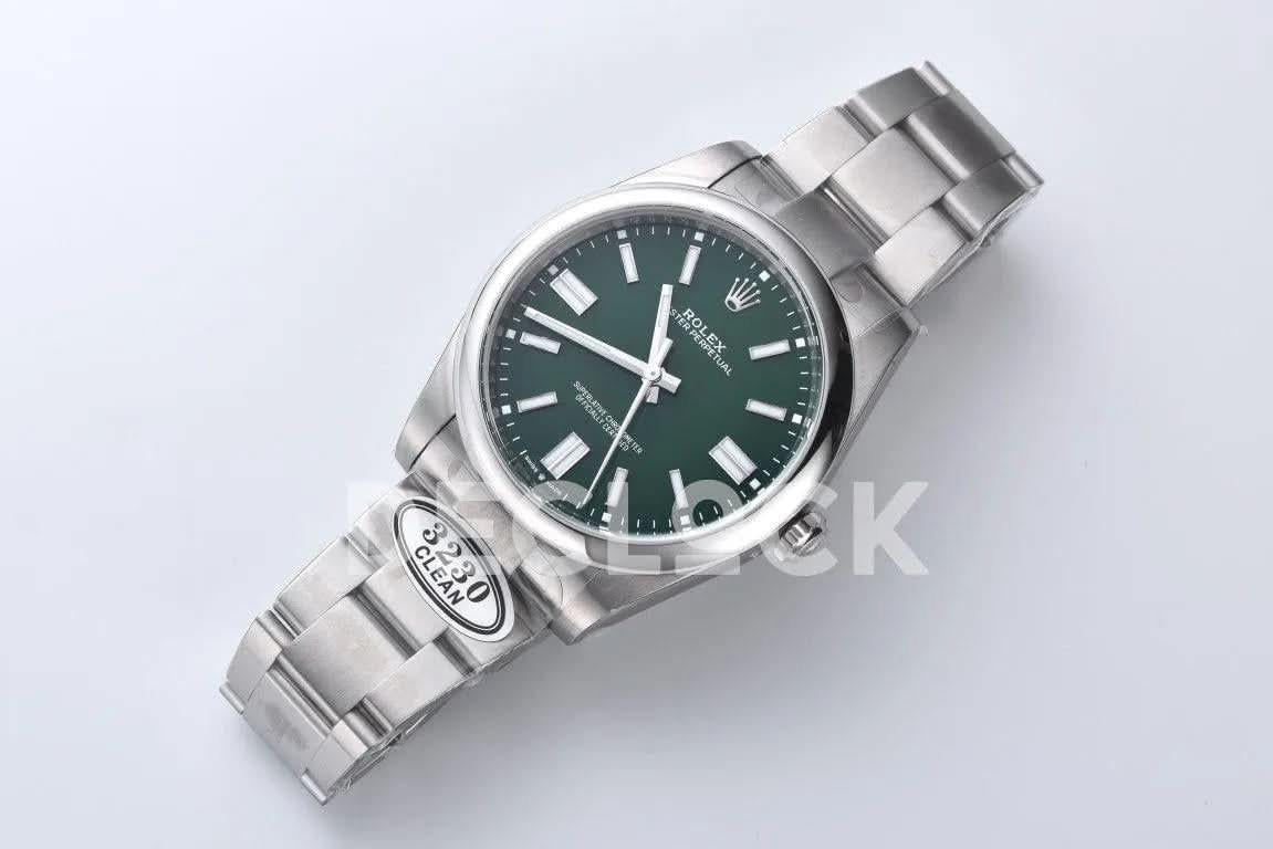 Replica Declock Oyster Perpetual 41mm Green Dial 124300 |  Declock.