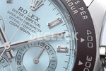 Daytona 116506 Platinum Ice Blue Dial with Diamond Markers