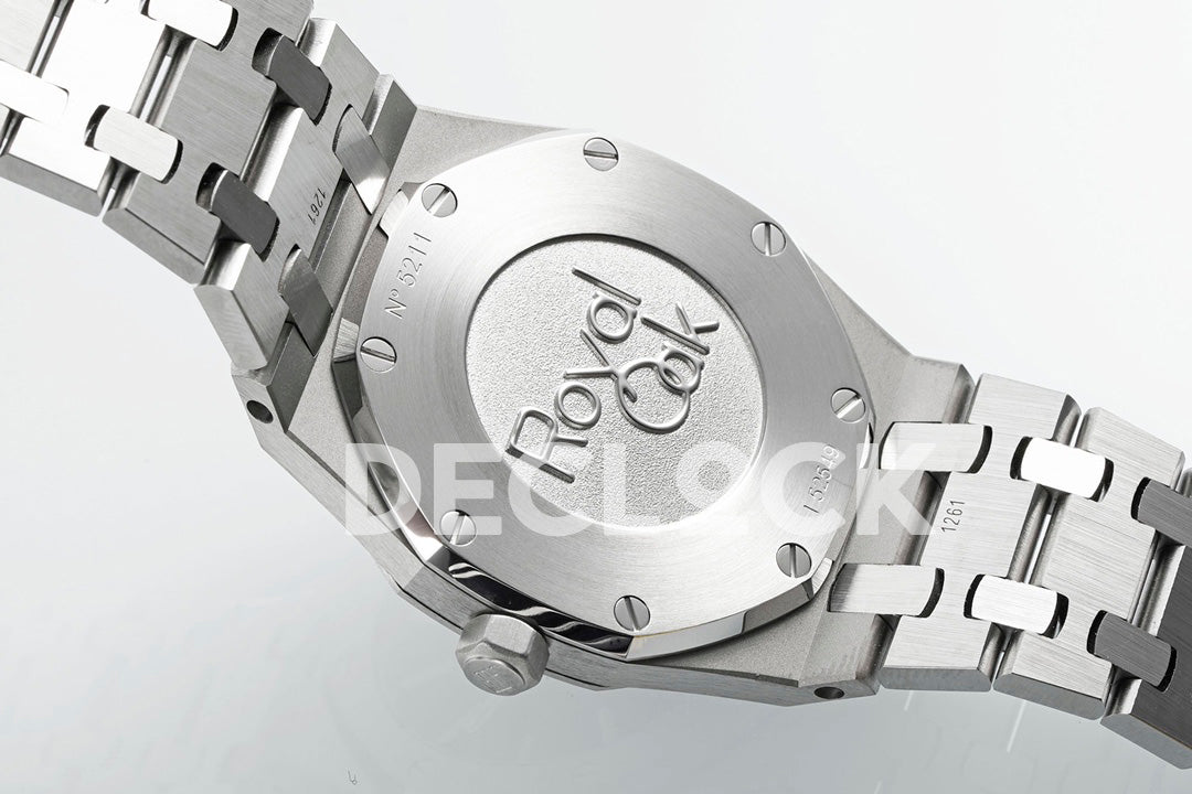 Royal Oak 33mm 67651OR SS Diamond Bezel Black Dial