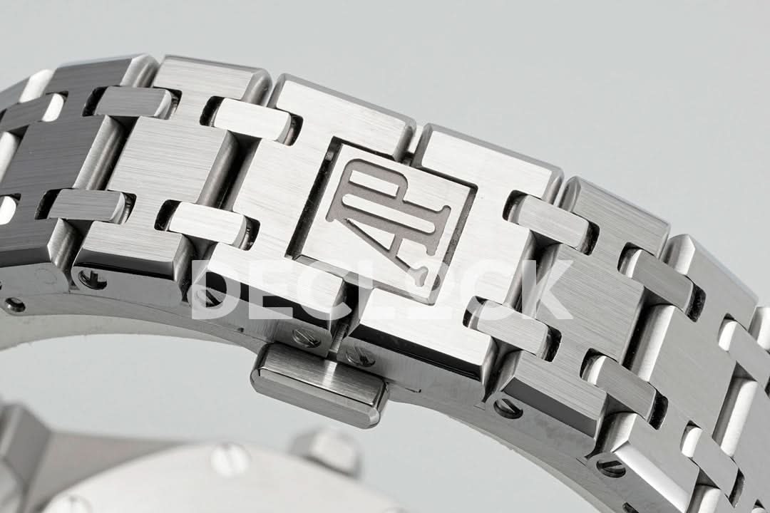 Royal Oak 33mm 67651OR SS Diamond Bezel Black Dial