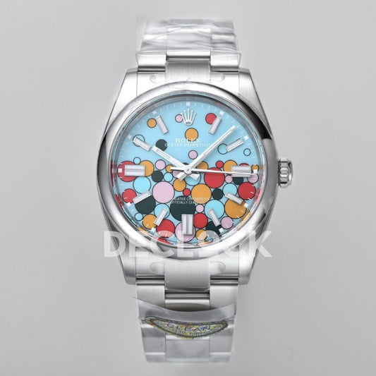 Replica Declock Oyster Perpetual 41mm Blue Dial 124300 |  Declock.