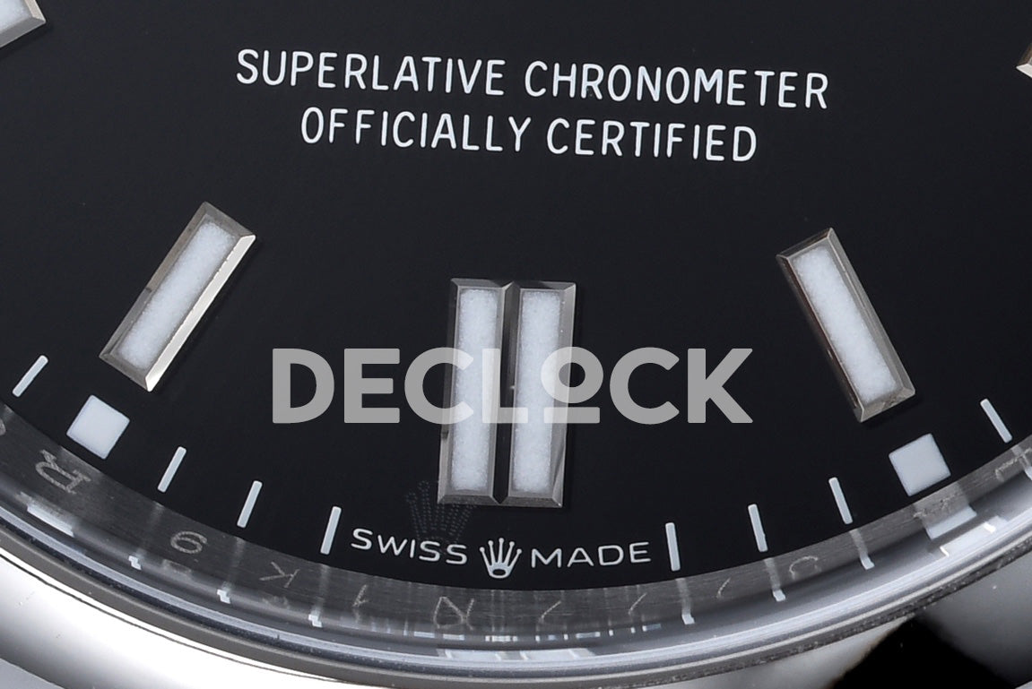 Oyster Perpetual 41mm Black Dial 124300