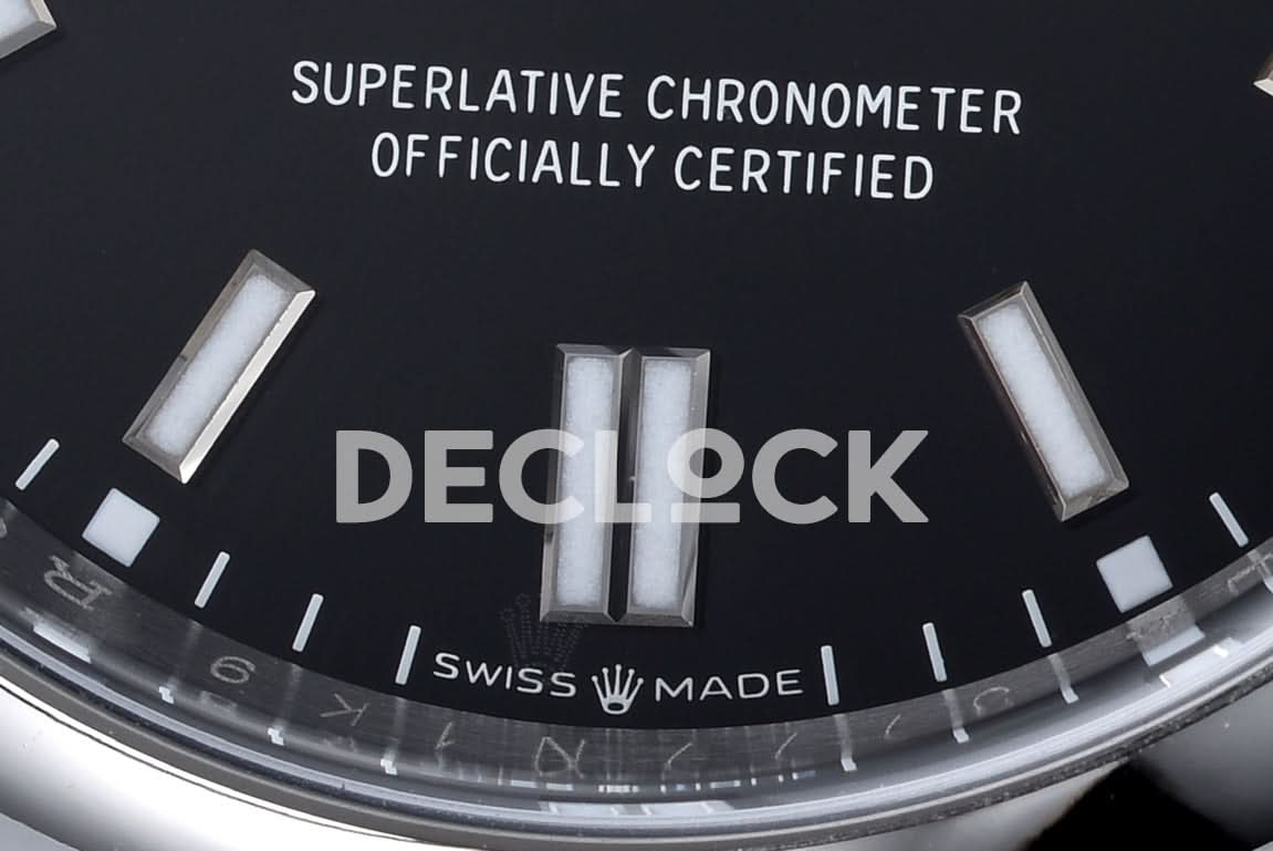 Oyster Perpetual 41mm Black Dial 124300